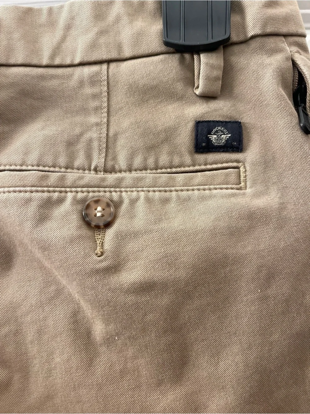 Dockers Men's Khaki Straight-Leg Chinos - Light Brown